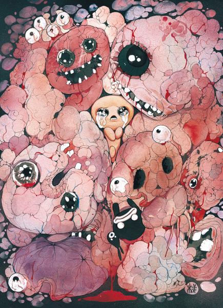 The Binding of Isaac: Four Souls Two-Player Mat – Nicalis Store