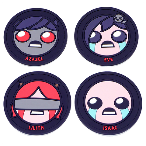 The Binding of Isaac: Drink Coasters