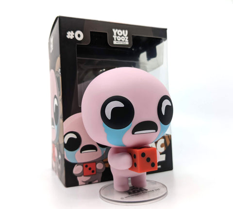 Youtooz Collectibles Isaac Vinyl Figure with Four Souls Eden Promo Card