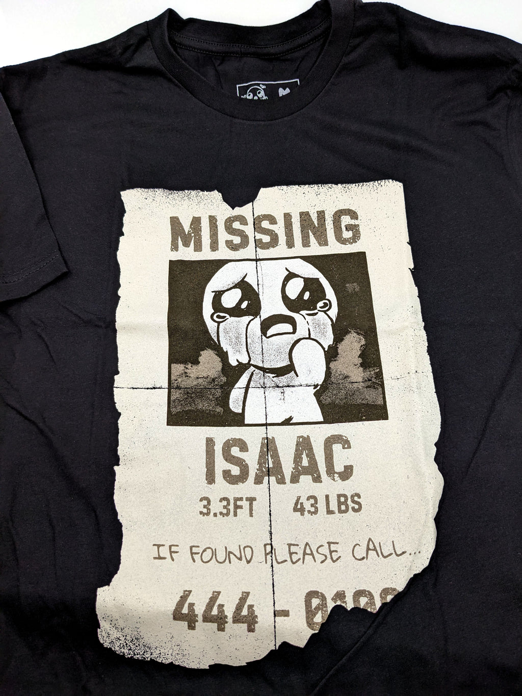 The Binding of Isaac Missing Isaac TShirt Nicalis Store powered by