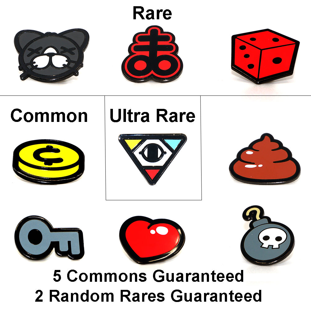 Pin Issac The Binding of Isaac: Limited Edition Pin Set – Nicalis Store powered ...