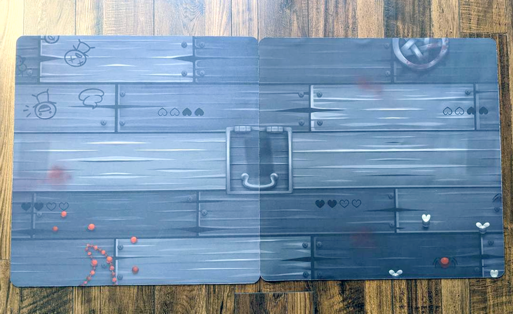 The Binding of Isaac Four Souls Requiem FourPlayer Mat Nicalis