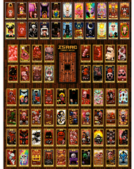 The Binding of Isaac Tarot Cards Wall Poster – Nicalis Store powered by Hypergun